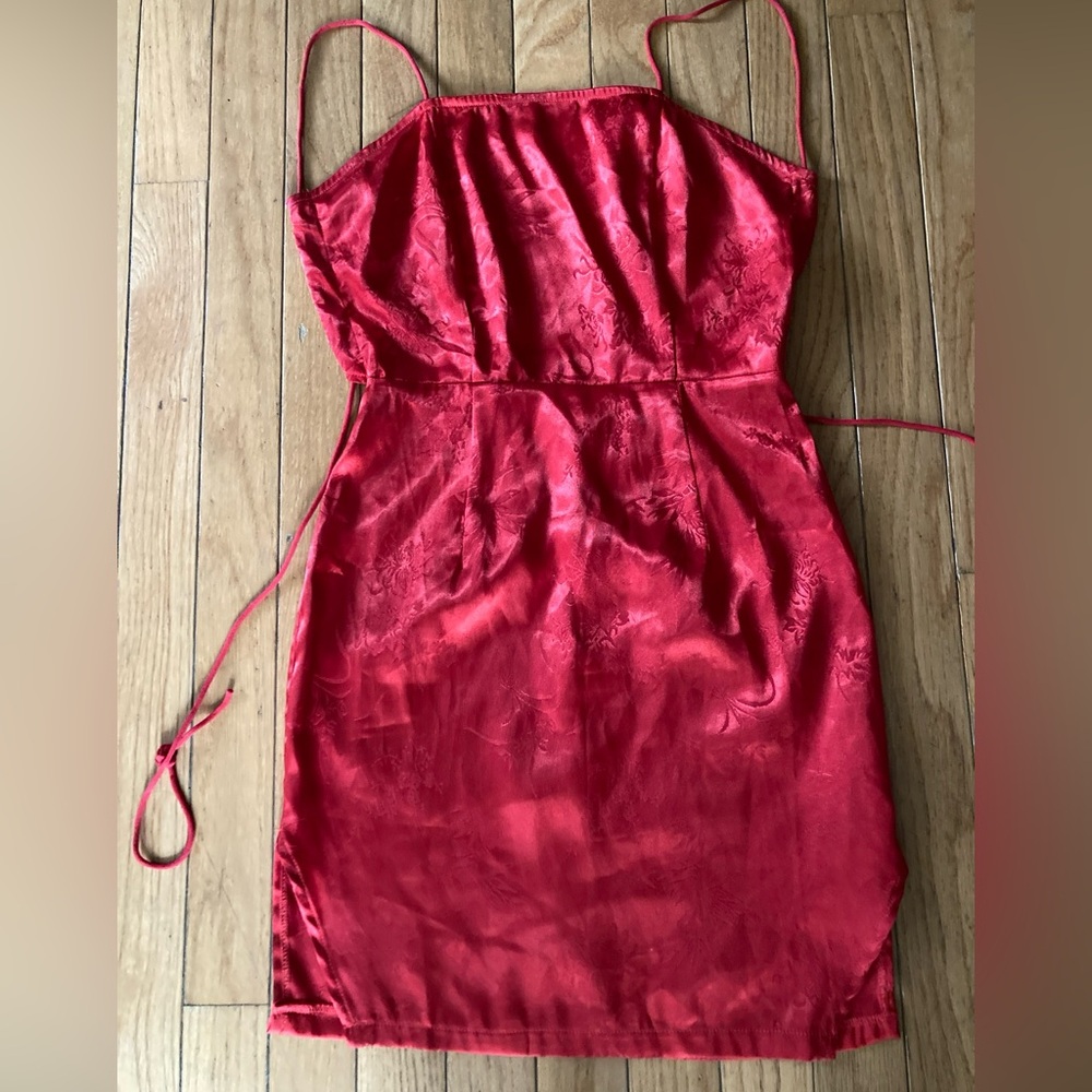 Pretty Little Thing size 0 red dress